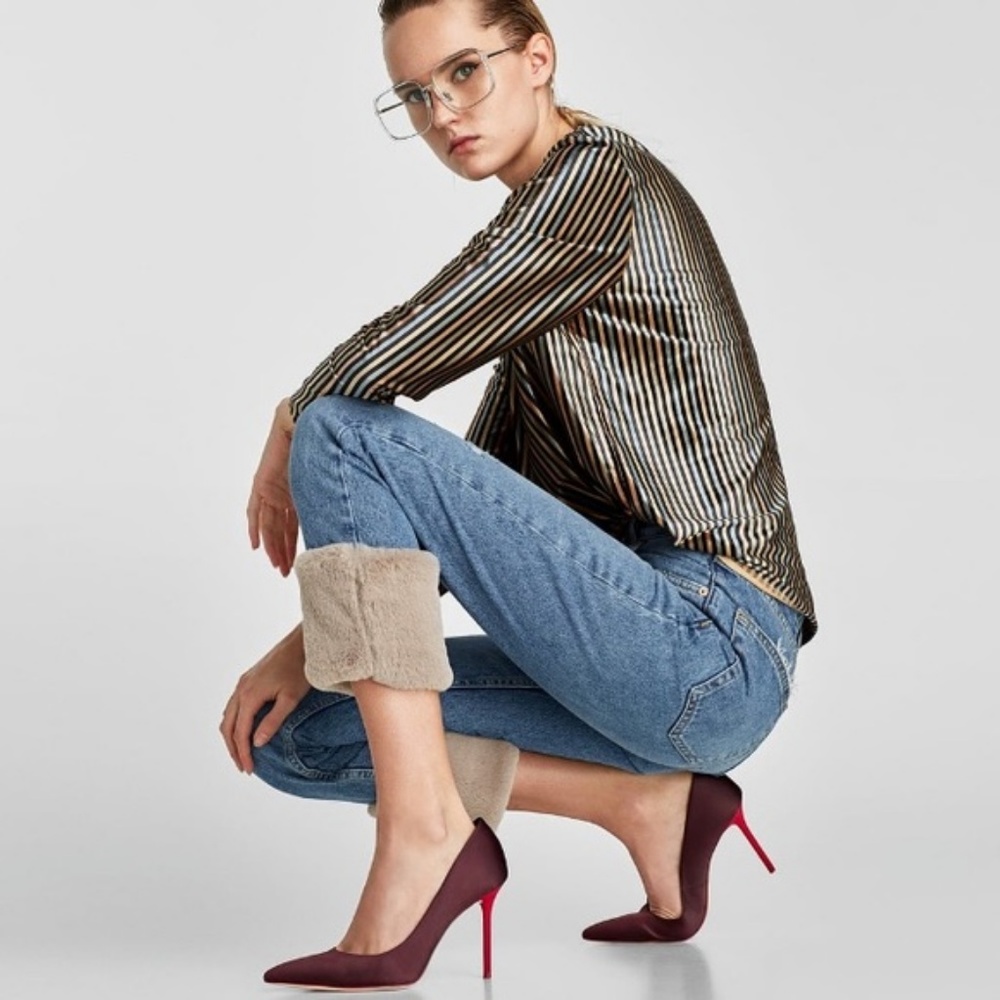 NWT Zara Vintage Jeans - Picture 2 of 6